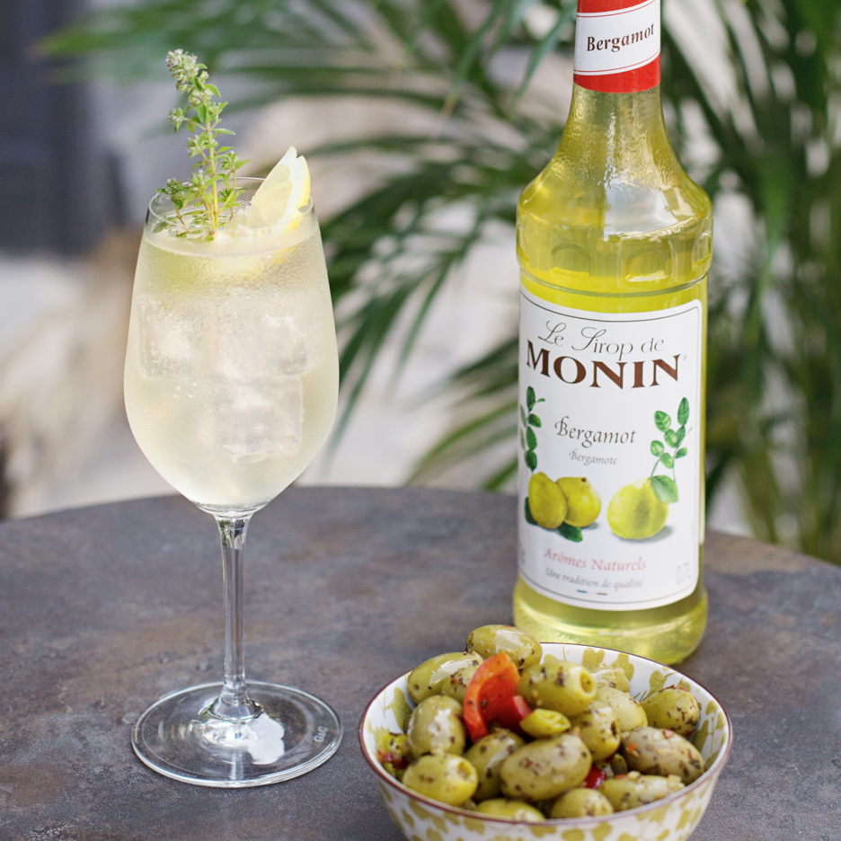 Spritzer Bergamote + bouteille - Monin France