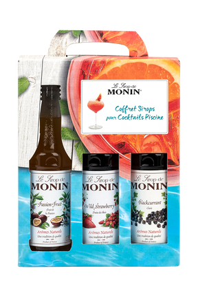 MONIN - COFFRET DE SIROPS POUR SPRITZ ET COCKTAILS PETILLANT 25CL