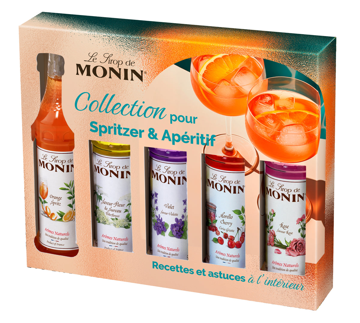 Coffret de sirops pour Spritzer et Apéritif - 5x5cl