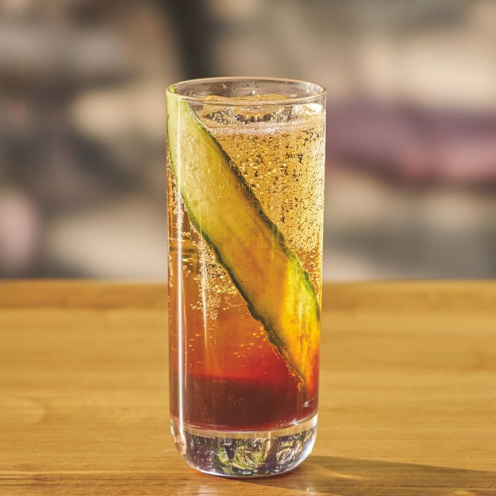 Cold Brew Concombre Highball
