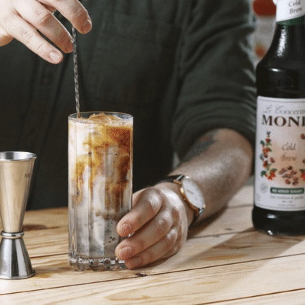 Latte Glacé Cold Brew Vanille + bouteille - Monin France