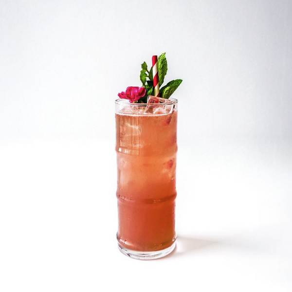 Thé Glacé Framboise Gingembre au Rhum