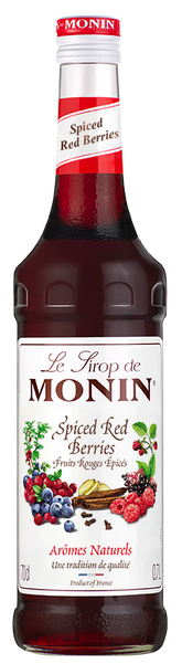 Sirop de Fruits Rouges, aromatisé aux Epices - Monin France