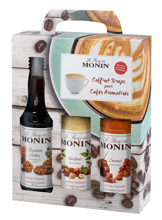 Coffret de 5 Sirops MONIN pour Café - 5x5cl